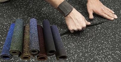Rubber Matting Rolls Cut Lengths - Rubber Co