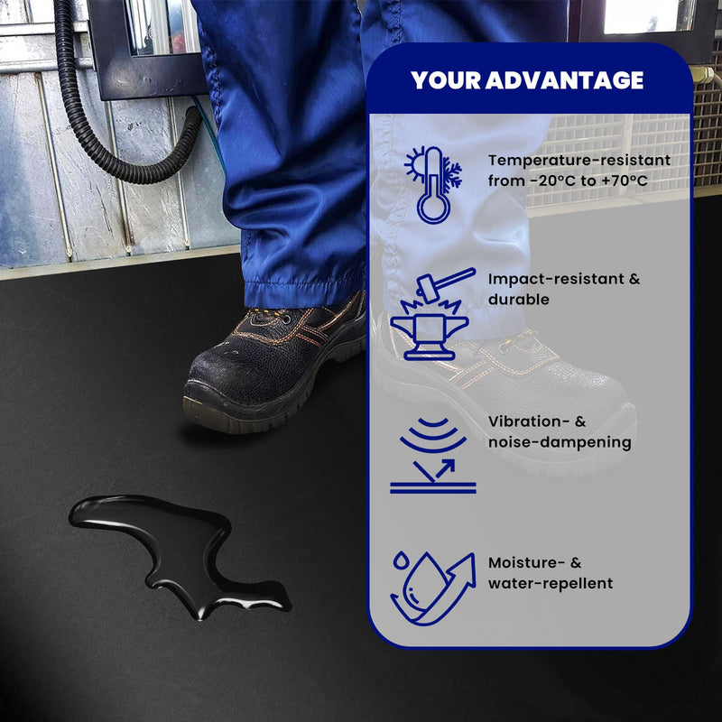 Heavy-Duty Reinforced SBR Rubber Sheet 1-Ply Fabric Insert High-Strength, Flexible & Tear-Resistant Ideal for Gaskets, Seals, Industrial & Mechanical Applications