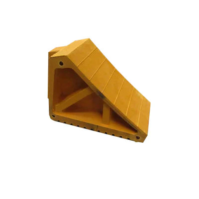 Yellow LGV Wheel Chock - 270 x 120 x 185mm