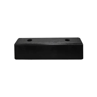 Rectangular Rubber HGV Bumper - 425 x 120 x 100mm