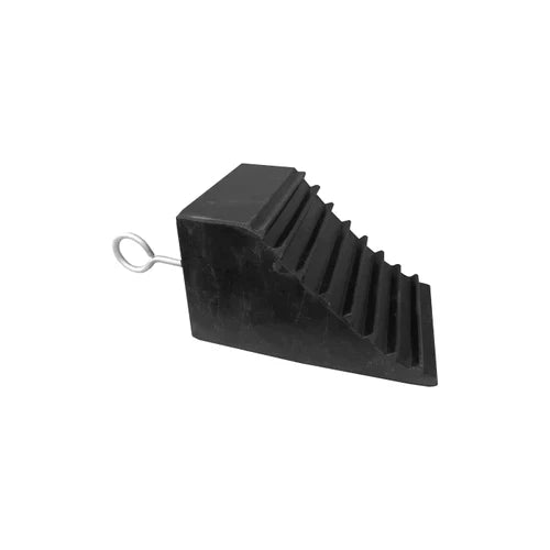 Heavy Duty Rubber Wheel Chock - 235 x 160 x 140mm