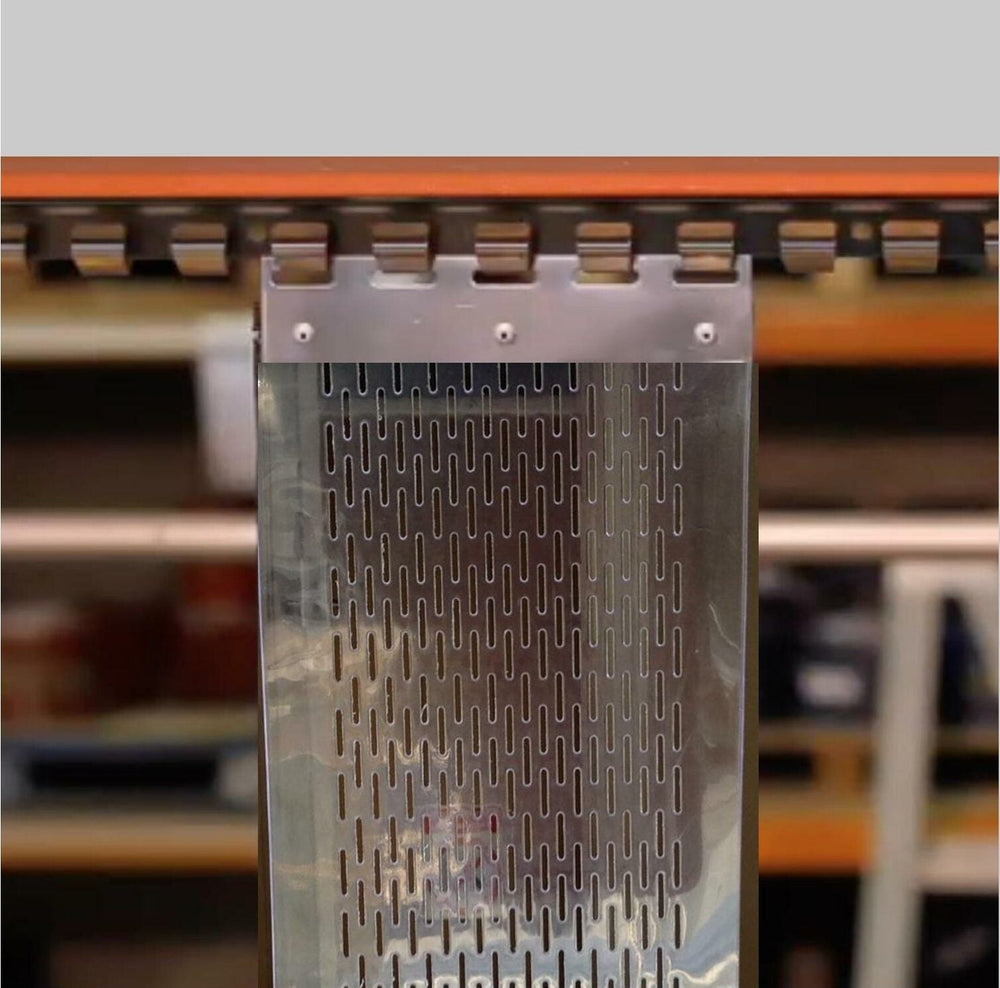 Hook On Perforated PVC Curtain Strips Linear Metre