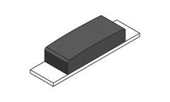 Rubber Tipper Pad - 150 x 40 x 30 mm