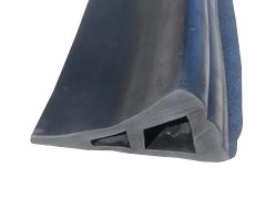 Rubber Wheel Chock - 157 x 72 x 1000mm