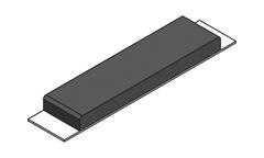 Rubber Tipper Pad - 355 x 75 x 30mm