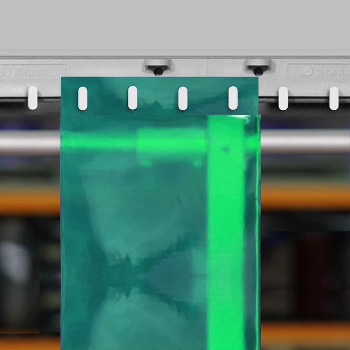 QuickMount Trans Colour PVC Curtain Strips Linear Meter