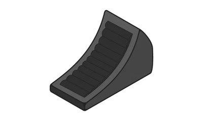 LGV Wheel Chock - 295 x 150 x 190mm