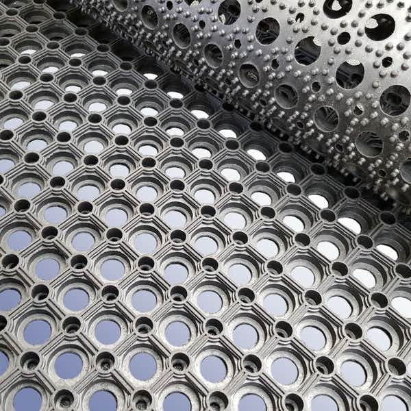 Premium Rubber Grass Mats Tested to EN1177 - Rubber Co