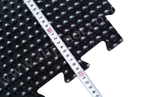 Rubber Co Reversible Stable Matting - Heavy Duty, Non-Slip, Insulating, Bubble & Ribbed Patterns, Easy Clean, Durable Rubber Horse Mats