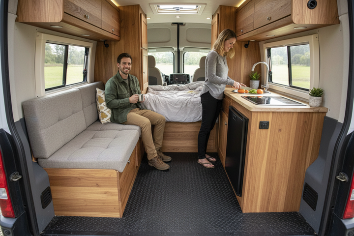 Camper Van Lining - Van Conversion Interior Hero