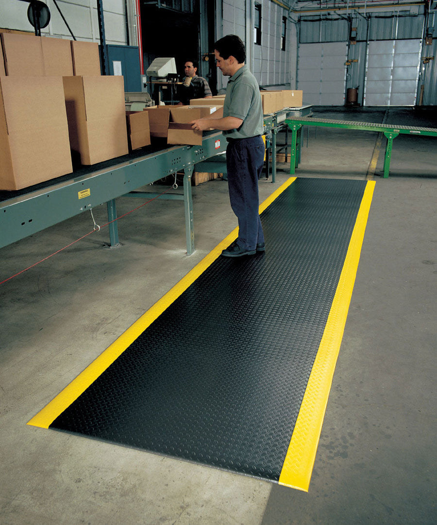 Rubberco 7mm ESD221 Anti-static Flooring Tile Ramp/Corner
