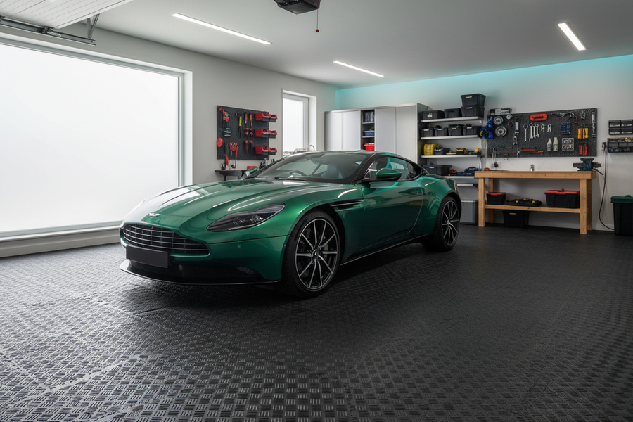 Durasof Garage Tiles - Modern Home Garage Hero