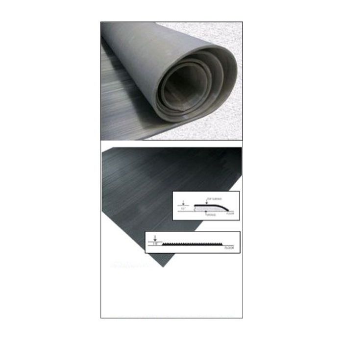 Fine Ribbed Rubber Matting Rolls
