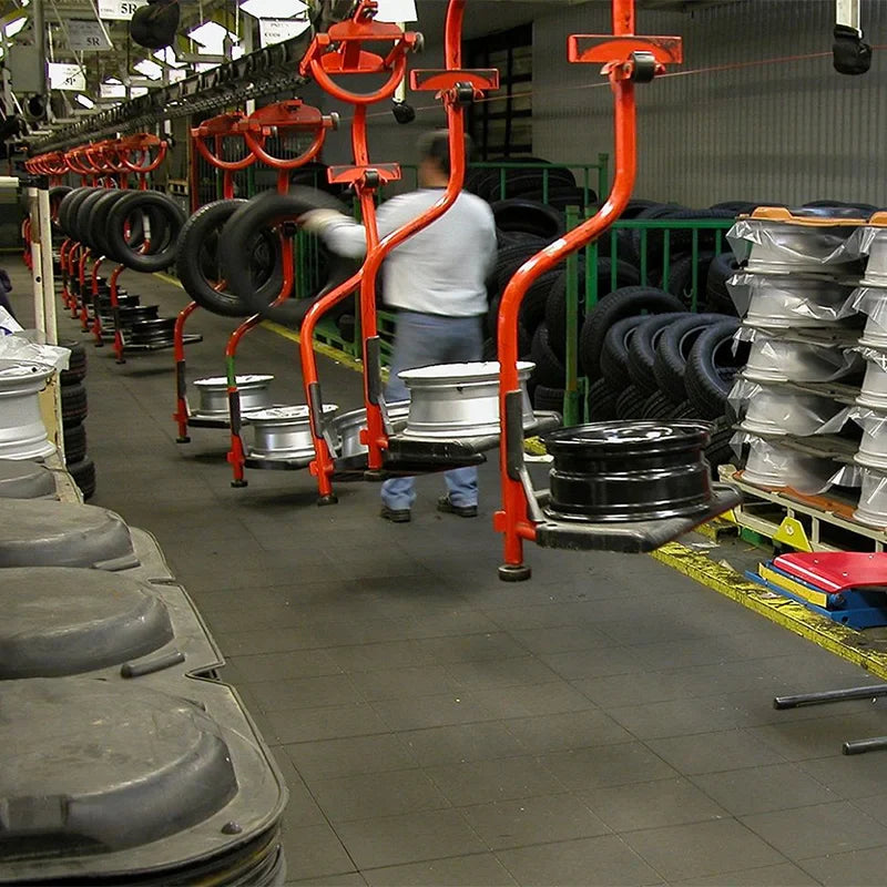 High Quality Anti-Fatigue Interlocking Industrial Rubber Mats Hollowed Reverse for Extra Cushioning