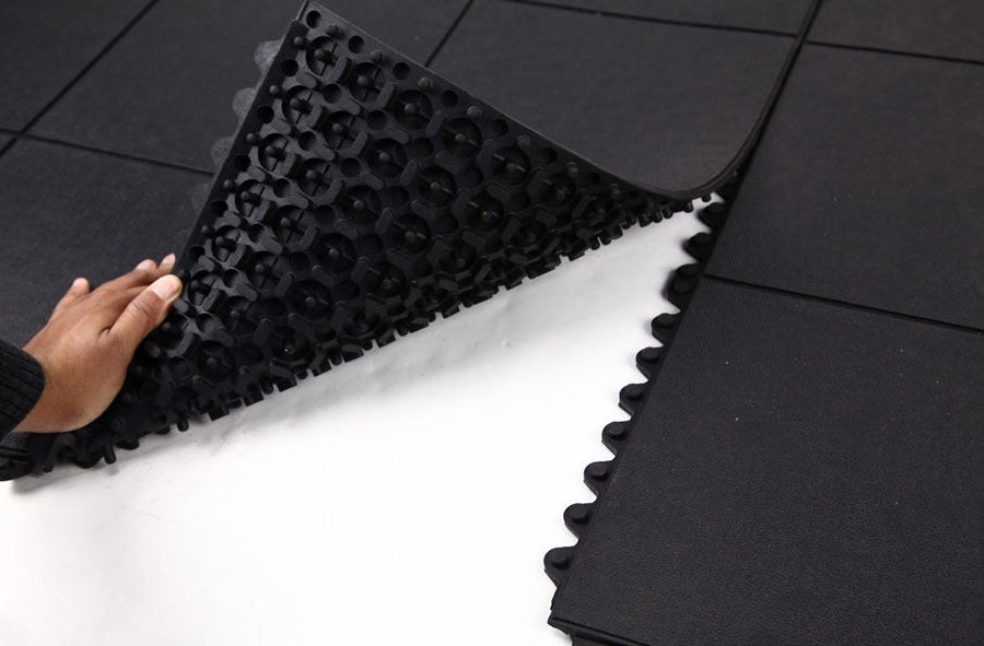 Heavy Duty Rubber Gym Tile - Rubber Co