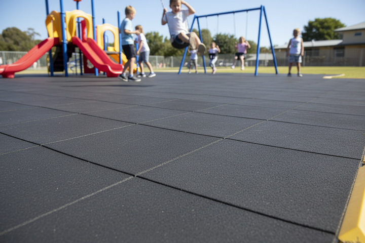 Interlocking Playground Tiles - Tile-Focused Application