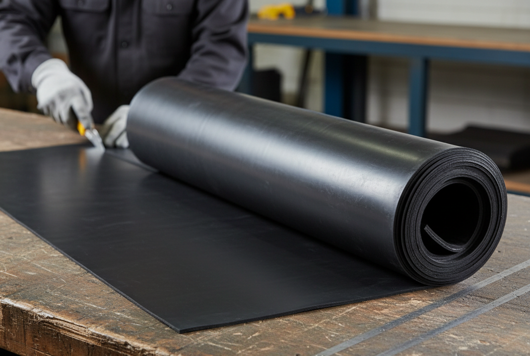 Neoprene Rubber Sheet - Material Focused Hero