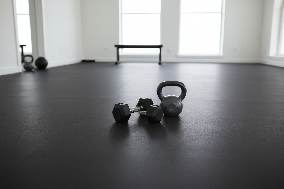 Plain Rubber Flooring - Relevant Hero Image