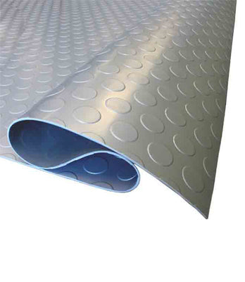 Rubber Flooring Studded Various Sizes - Rubber Co