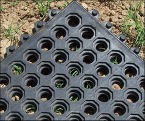 Rubber Matting Rubber Grass Mats Interlocking Rubber Grass Mat - Rubber Co