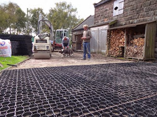 Rubber Workshop Safety Mats With Drainage Holes E - Rubber Co