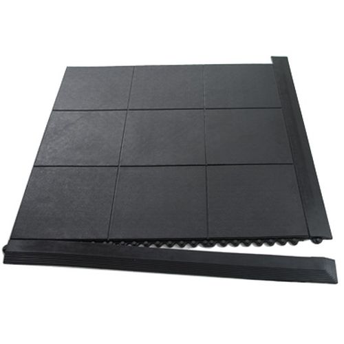 Solid Interlocking Rubber Gym Mats - Rubber Co